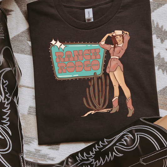 The Branded Roan - Ranch Rodeo Tee