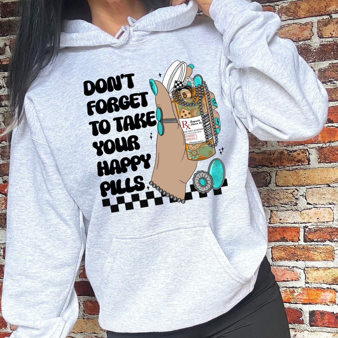 The Branded Roan - Happy Pills Hoodie