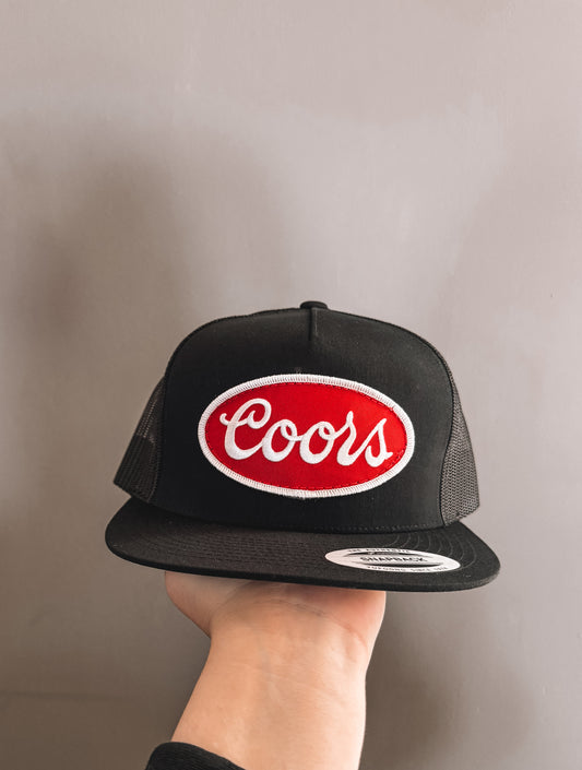 The Branded Roan - Oval Red Coors Cap