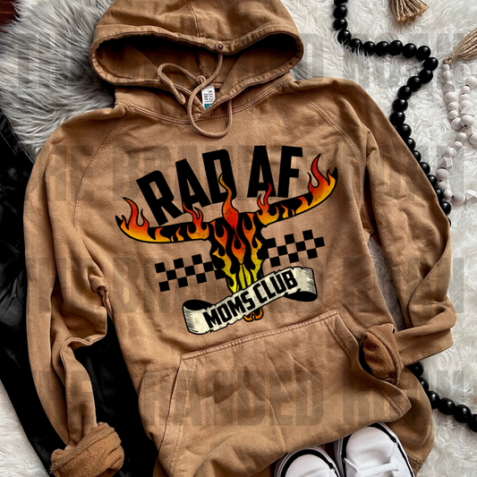 Rad Af Moms Club Hoodie