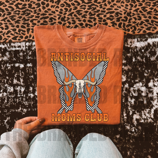 Antisocial Moms Club Tee