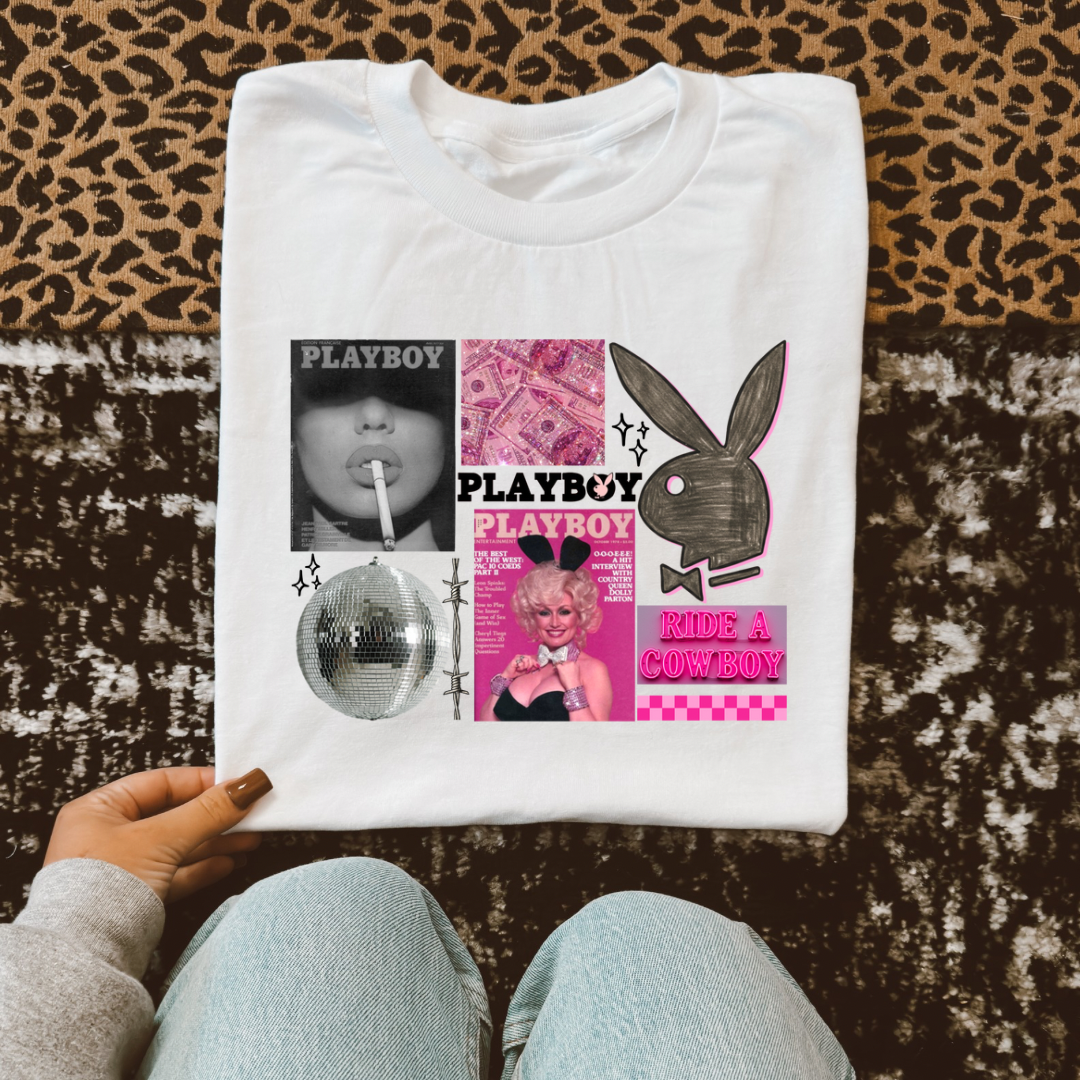 The Branded Roan - Playboy Dolly Tee