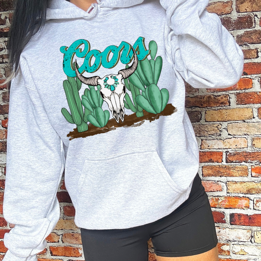 The Branded Roan - Cactus Coors Hoodie