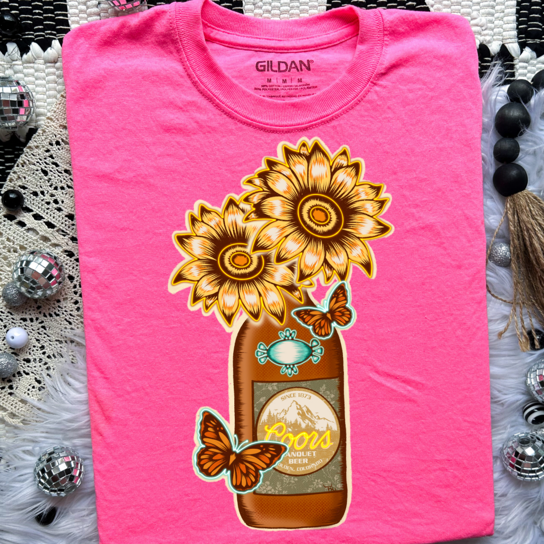 The Branded Roan - Sunflower Coors Tee