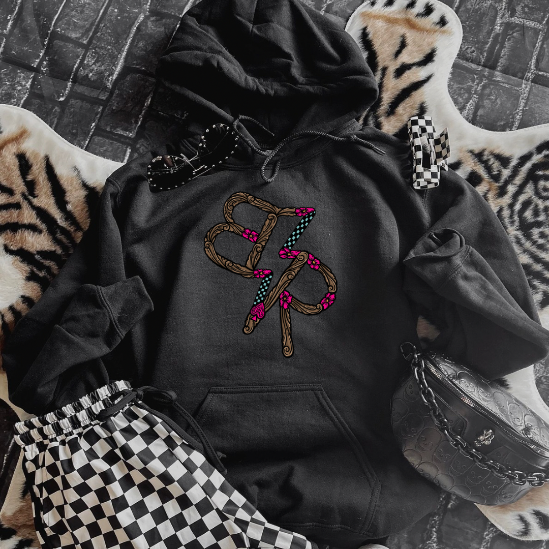 The Branded Roan - Tooled Classic Brand Hoodie