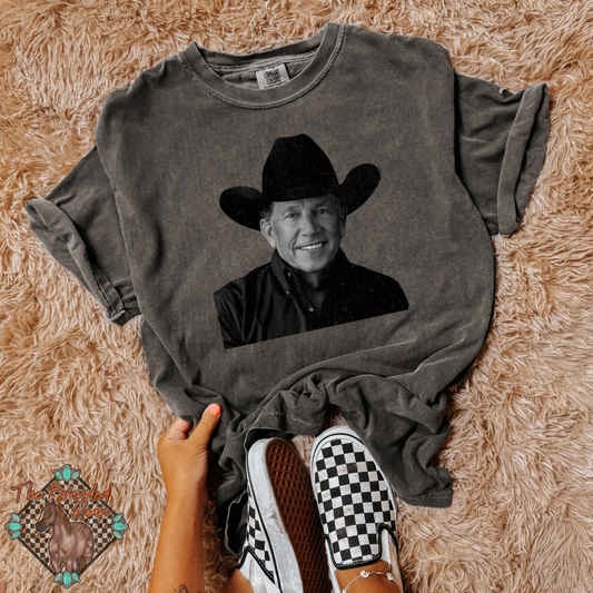 The Branded Roan - George Strait Tee