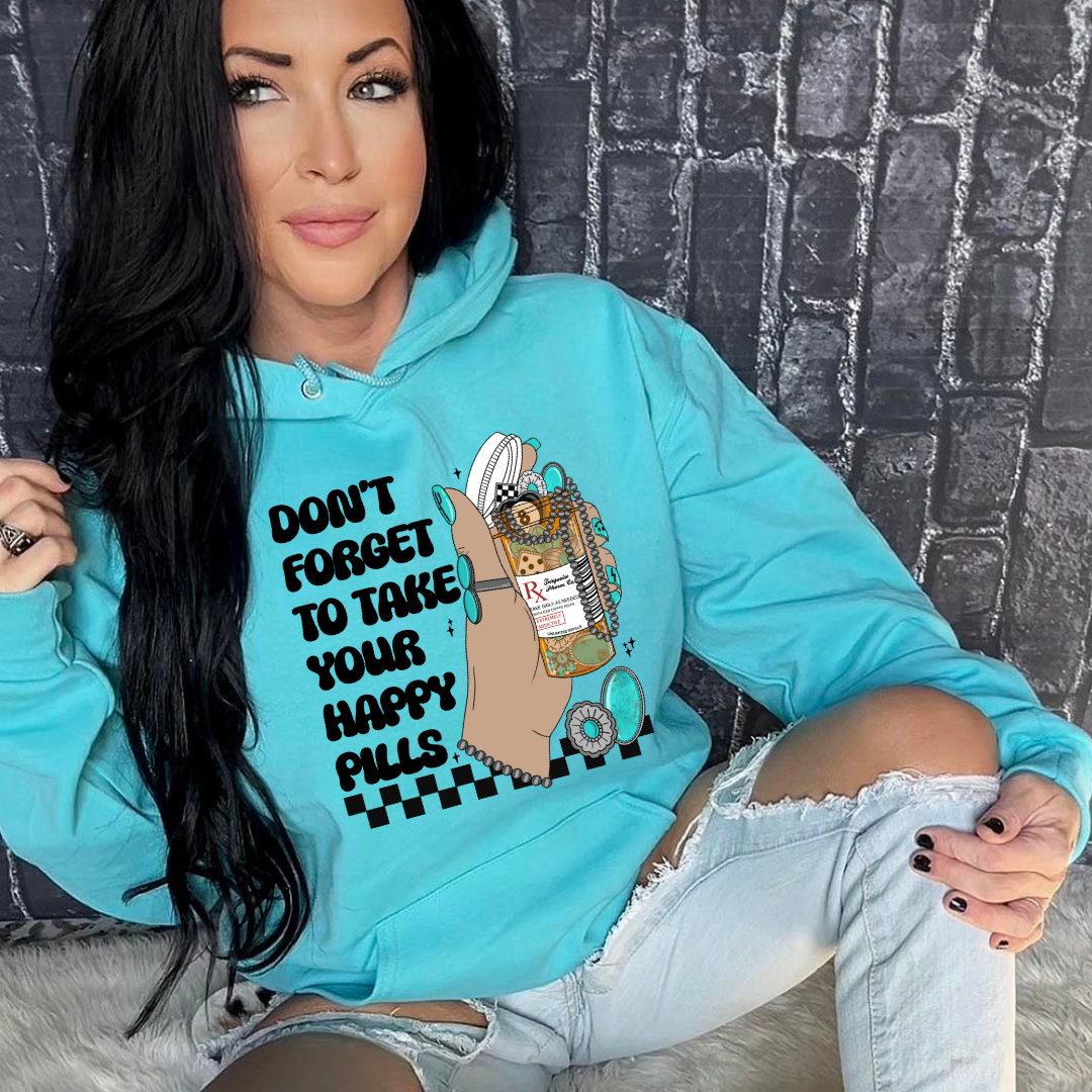 The Branded Roan - Happy Pills Hoodie