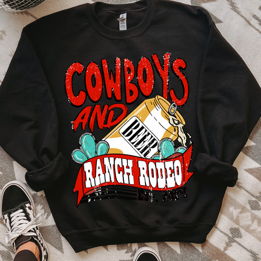 The Branded Roan - Ranch Rodeo Crew