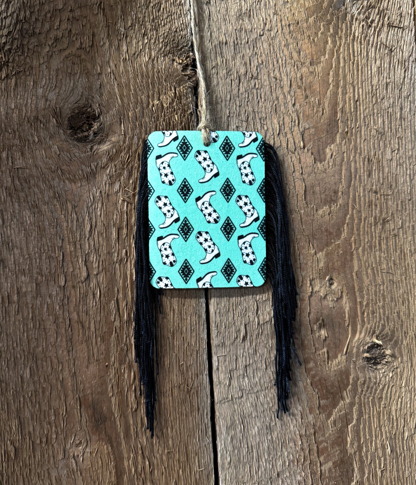 The Branded Roan - Turquoise Boot Freshie