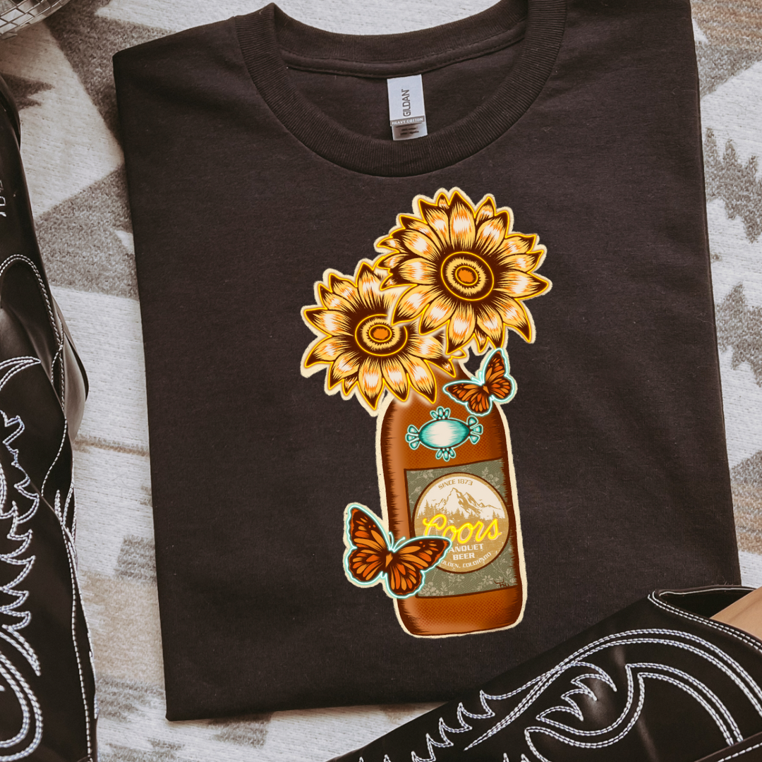 The Branded Roan - Sunflower Coors Tee