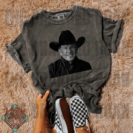 The Branded Roan - George Strait Tee