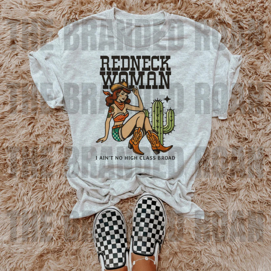 The Branded Roan - Redneck Women Tee