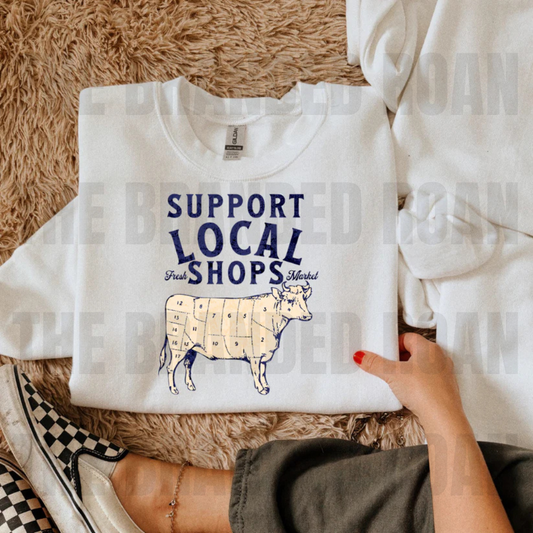 The Branded Roan - Support Local Shops Crew