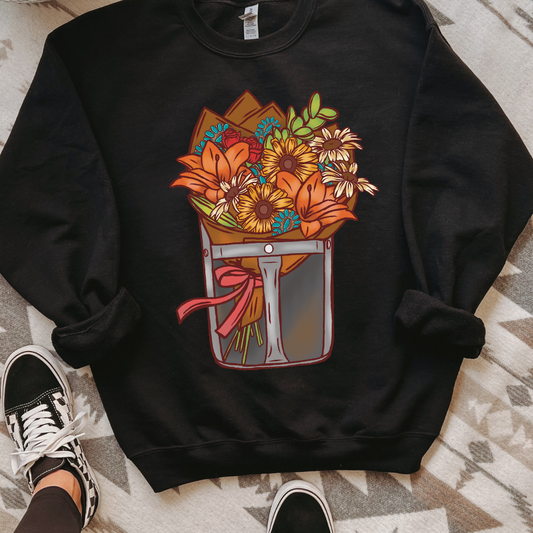 The Branded Roan - Ranch Bouquet Crewneck